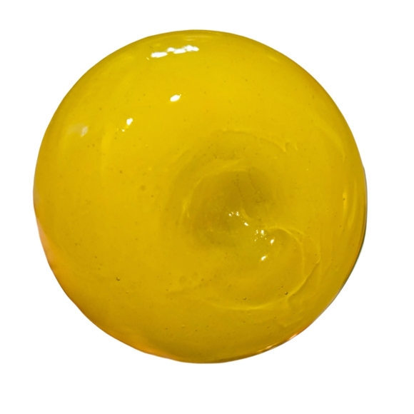 Vintage Hand-Blown Glass Fruit Decor Set 8 Pieces Murano Style Heavy Art Glass - Picture 4 of 8